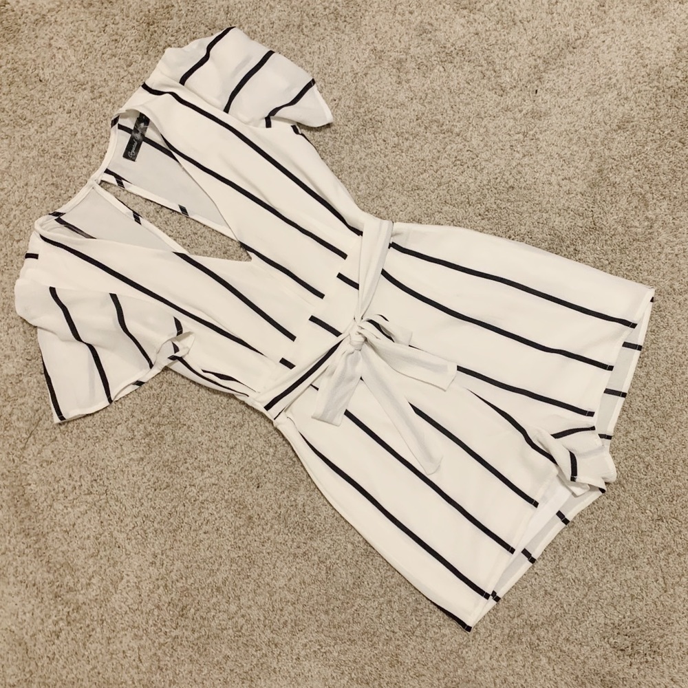 Striped Romper